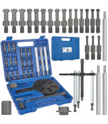 ŚCIĄGACZ DO ŁOŻYSK WEWNĘTRZNYCH ZESTAW 31 ELEMENTÓW WALIZKA DO DEMONTAŻU