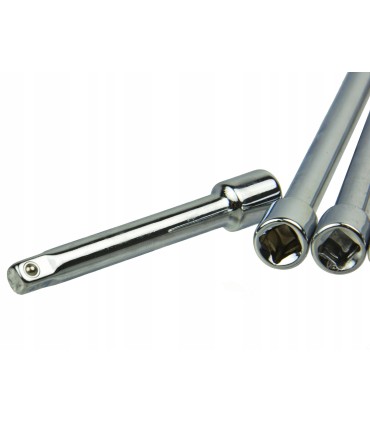 PRZEDŁUŻKA 1/4 DO NASADKI GRZECHOTKI 4szt ZESTAW 75MM/150MM/230MM/300MM