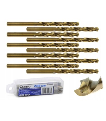 WIERTŁO KOBALTOWE DO METALU 6,5mm STAL SZYBKOTNĄCA HSS UCHWYT CYLINDRYCZNY