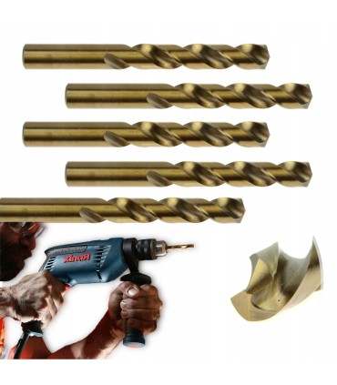 WIERTŁO KOBALTOWE DO METALU HSS -co 11,5mm STAL SZYBKOTNĄCA HSS M35