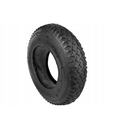 OPONA Z DĘTKĄ 4.00-6/2PR DO TACZKI WÓZKA KOŁO DO 136KG 320MM SZEROKOŚĆ 90MM