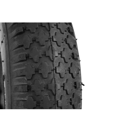 OPONA Z DĘTKĄ 4.00-6/2PR DO TACZKI WÓZKA KOŁO DO 136KG 320MM SZEROKOŚĆ 90MM