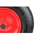 KOŁO DO TACZKI 4.00-8/2 95MM DO WÓZKA ZESTAW OŚKA DO KOŁA METALOWA FELGA