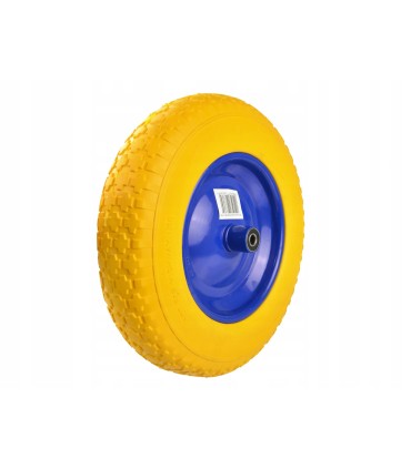 KOŁO DO TACZKI WÓZKA 3.50-8 PEŁNE BEZDĘTKOWE STALOWA FELGA OŚKA