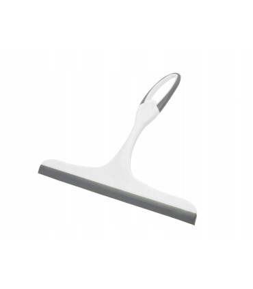 ŚCIĄGACZKA DO WODY UCHWYT 25CM BIAŁA DO SZYB ERGONOMICZNY WYGODNY PROFIL