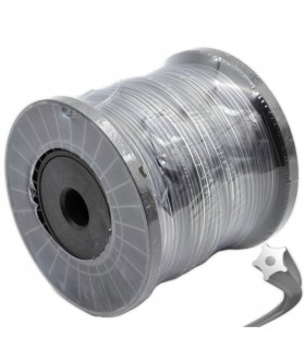 ŻYŁKA DO KOSY I PODKASZARKI 2,4mm 100m GWIAZDKA WYTRZYMAŁA