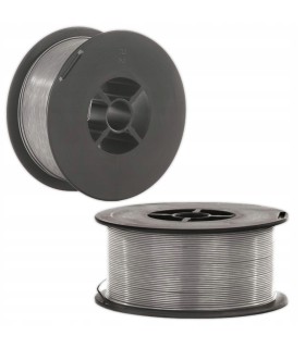 DRUT SPAWALNICZY 1KG 1,0MM SAMOOSŁONOWY 100MM OTWÓR DO MOCOWANIA 16MM