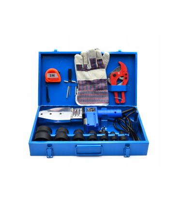 Zgrzewarka LCD do Rur PP PCV MATRYCE 16-63mm 2800W Polifuzyjna Wyświetlacz