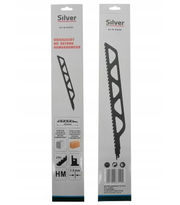 BRZESZCZOT DO GAZEBETONU CEGIEŁ DO PIŁY SZABLASTEJ 455mm WĘGLIK SPIEKANY