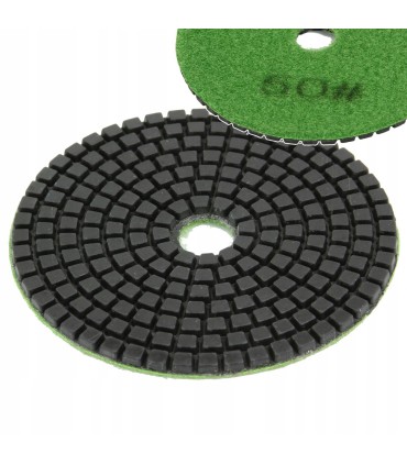 TARCZA DO SZLIFOWANIA GRESU DIAMENTOWE ZESTAW 7szt MOCOWANIE NA RZEP