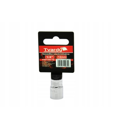 NASADKA SZEŚCIOKĄTNA 1/4" 12MM 25GW TRWAŁOŚĆ I ODPORNOŚĆ NA OBCIĄŻENIA