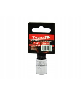 NASADKA SZEŚCIOKĄTNA 1/4" 14MM 25GW TRWAŁOŚĆ I ODPORNOŚĆ NA OBCIĄŻENIA