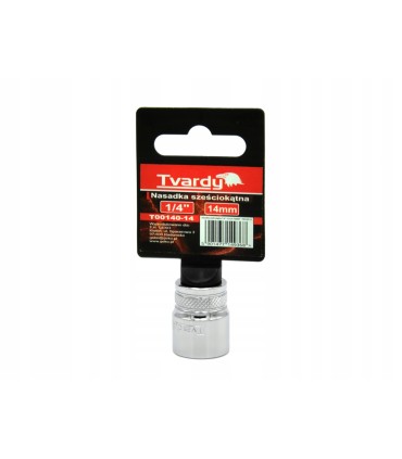 NASADKA SZEŚCIOKĄTNA 1/4" 14MM 25GW TRWAŁOŚĆ I ODPORNOŚĆ NA OBCIĄŻENIA