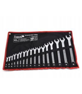 ZESTAW KLUCZY PŁASKO-OCZKOWYCH 17 EL 8-32 25 GW