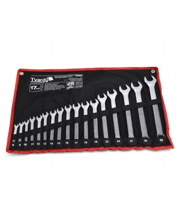 ZESTAW KLUCZY PŁASKO-OCZKOWYCH 17 EL 8-32 25 GW