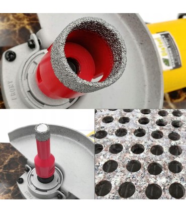 OTWORNICA DIAMENTOWA KORONKA GRES CERAMIKA M14 / 12mm KORPUS ZE STALI