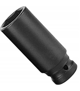 NASADKA UDAROWA DŁUGA SZEŚCIOKĄTNA 1/2" 32MM KLUCZ STAL CHROMOWO-WANADOWA