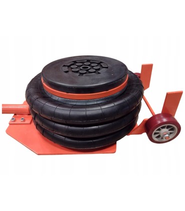 PODNOŚNIK PNEUMATYCZNY BAŁWANEK 3.5T GUMA 3500 SPRĘŻONE POWIETRZE 15-40CM