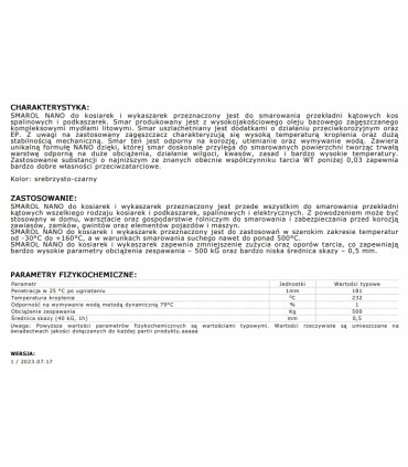 SMAR ORLEN NANO 150G DO KOSIAREK