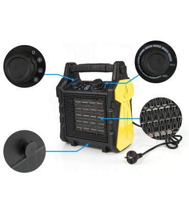 NAGRZEWNICA ELEKTRYCZNA GRZEJNIK CERAMICZNY