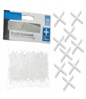 Krzyżyki dystansowe - 1,5mm - op.200szt
