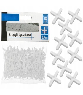 Krzyżyki dystansowe - 3,0mm - op.150szt