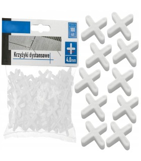 Krzyżyki dystansowe - 4,0mm - op.100szt