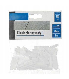 Klin do glazury mały - 5,0mm - op.100szt