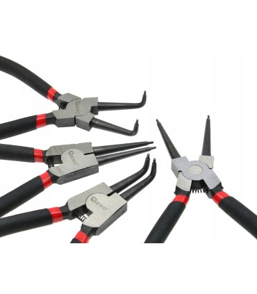 Szczypce Seeger'a 180mm/7" 4el. GEKO