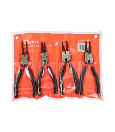 Szczypce Seeger'a 180mm/7" 4el. GEKO
