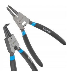 Szczypce Seeger'a zewnętrzne wygięte 160mm/6"