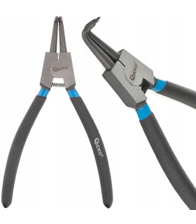 Szczypce Seeger'a zewnętrzne wygięte 200mm/8"