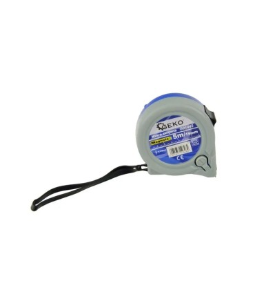 MIARA TAŚMA ZWIJANA STAL WĘGLOWA 5mx19mm Z BLOKADA I ZACZEPEM Z MAGNESEM