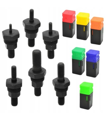 Głowice do nitownicy nitonakrętek 6szt. M3-M10