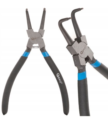 Szczypce Seeger'a wewnętrzne wygięte 200mm/8" 