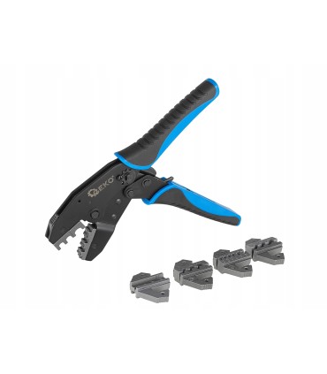 Zaciskarka do końcówek konektorowych kabli + kpl. 5 matryc