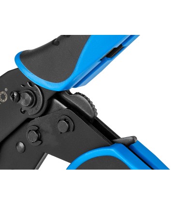 Zaciskarka do końcówek konektorowych kabli + kpl. 5 matryc