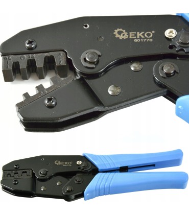 Zaciskarka do końcówek konektorowych kabli 0,5-6mm