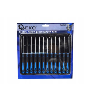 Zestaw haków precyzyjnych 12el.