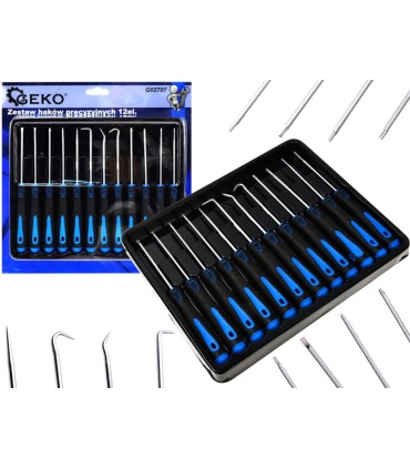 Zestaw haków precyzyjnych 12el.