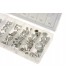 Zestaw nitonakrętek aluminiowych 150szt