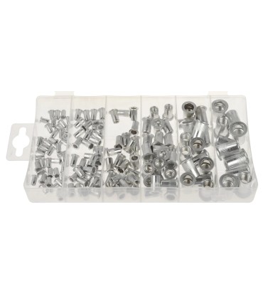 Zestaw nitonakrętek aluminiowych 150szt