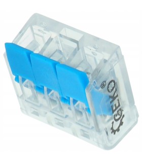 Szybkozłączka elektryczna 3x0,2-4mm2