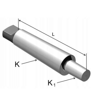 GŁOWICA WIERTARSKA NA KLUCZYK 1,5–13 MM GWINT 3/8 DO WIERTAREK