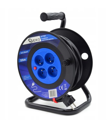 Przedłużacz elektryczny bębnowy 3x1.5mm2 25m