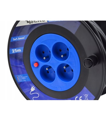 Przedłużacz elektryczny bębnowy 3x1.5mm2 25m