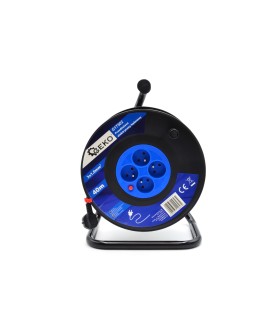 Przedłużacz elektryczny bębnowy 3x1.0mm2 40m