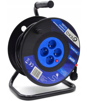 Przedłużacz elektryczny bębnowy 3x1.0mm2 40m