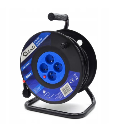 Przedłużacz elektryczny bębnowy 3x1.0mm2 40m