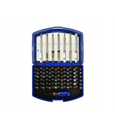 Zestaw bitów do wkrętarki 56el. CRV